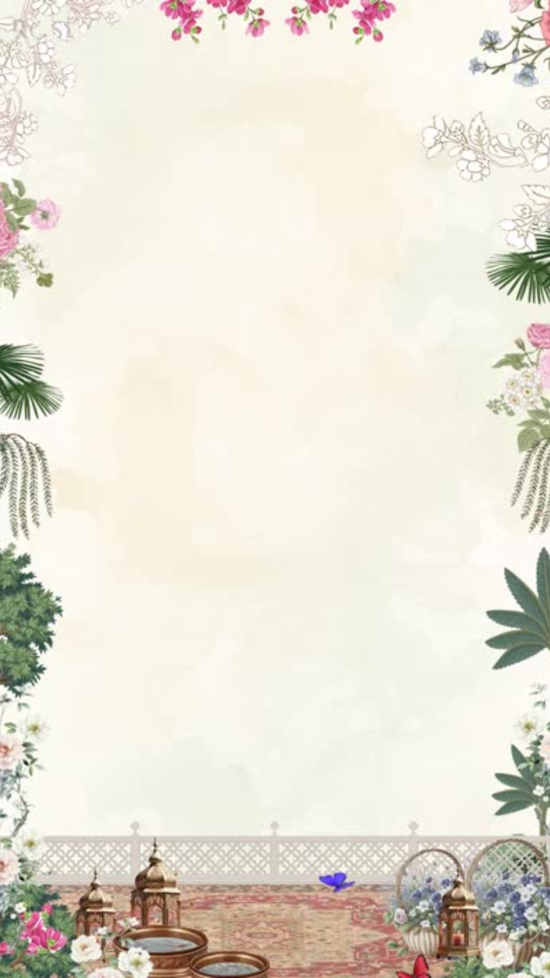 Wedding backdrop